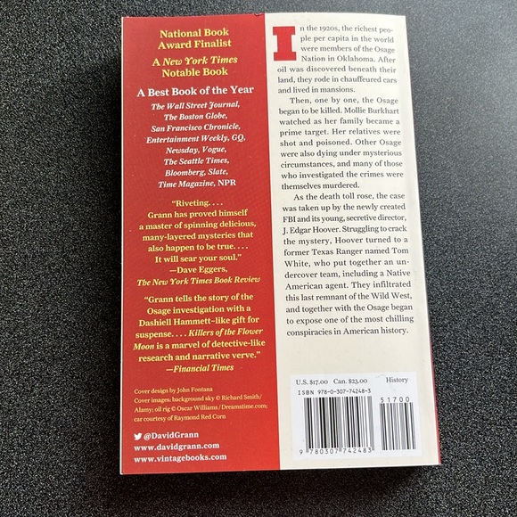 Killers of the Flower Moon Paperback - Picture 2 of 2